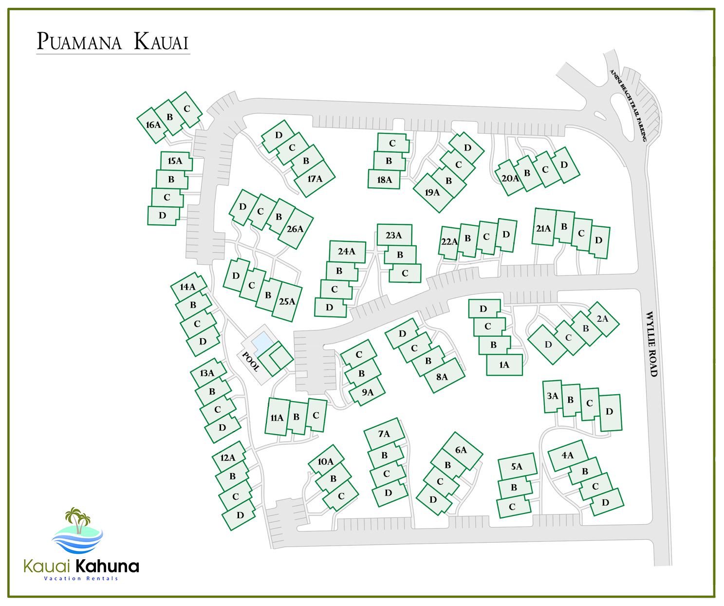 Puamana Map