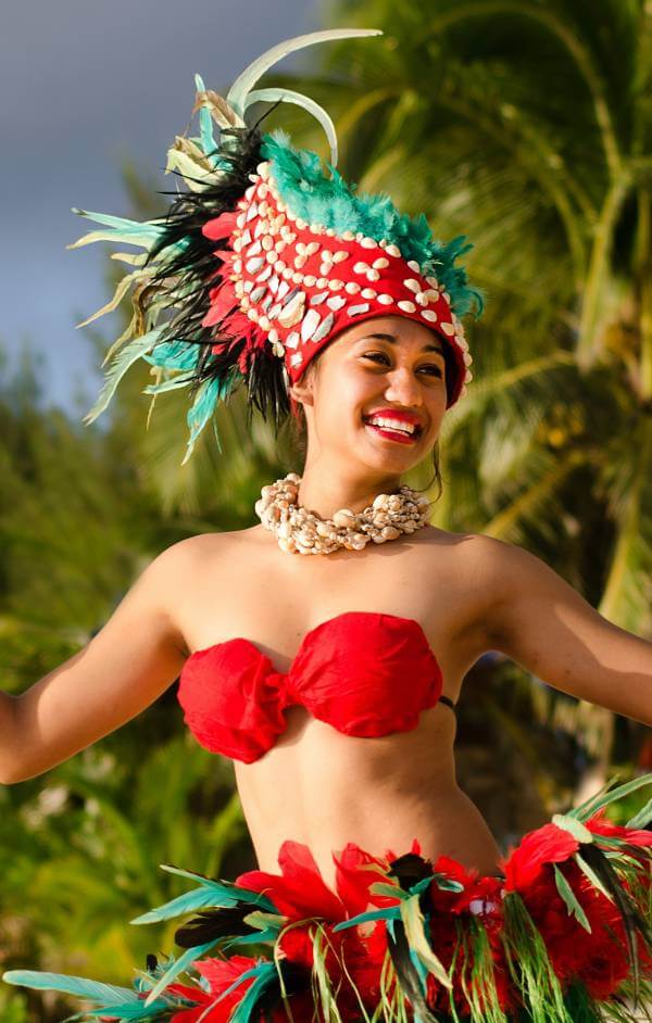 Female Luau Dancer